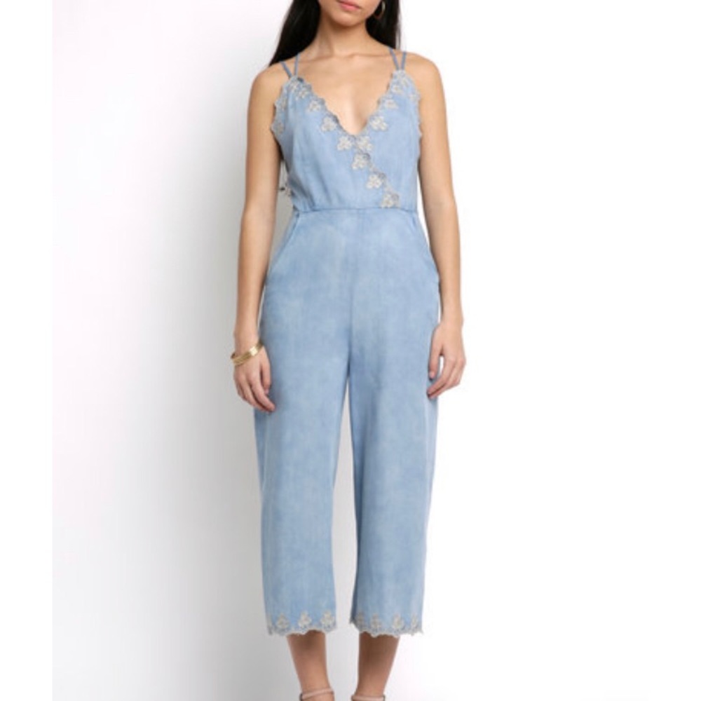Blue romper